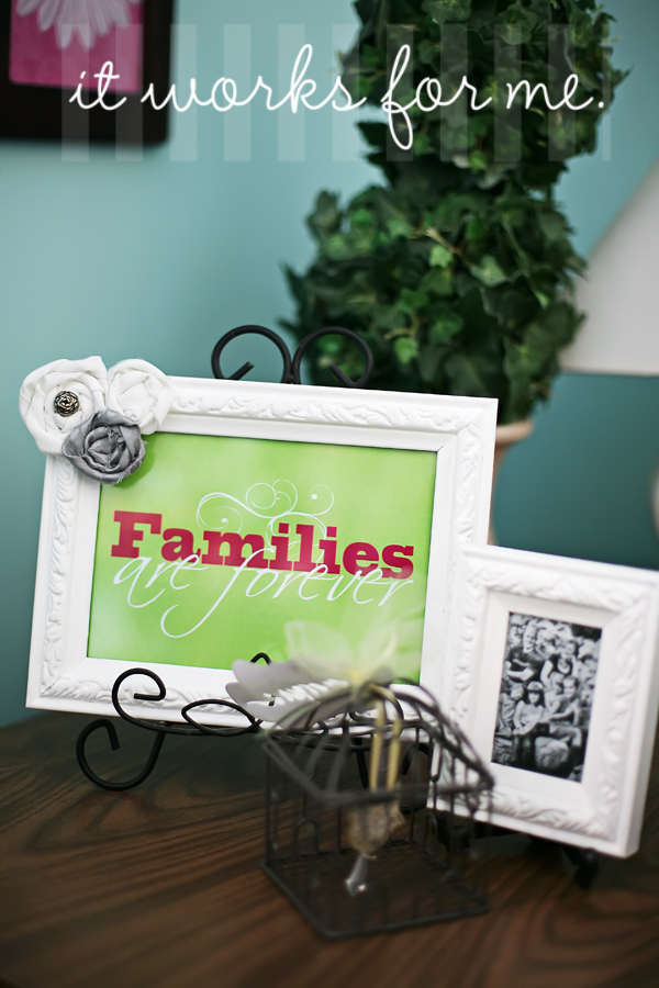 Image showcasing Families Are Forever Free Printable - 24/7 Moms