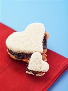 Heart sandwich