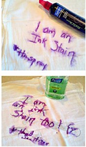 ink stain
