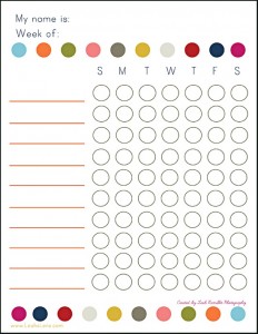 chore chart