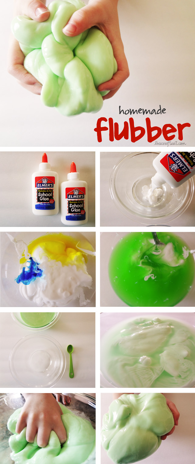Day 11 Homemade Flubber {100 Days of Summer Fun} 24/7 Moms
