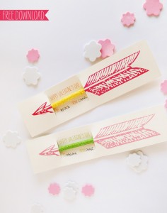 pencil valentine