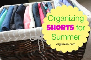 Organizing-Shorts-for-Summer