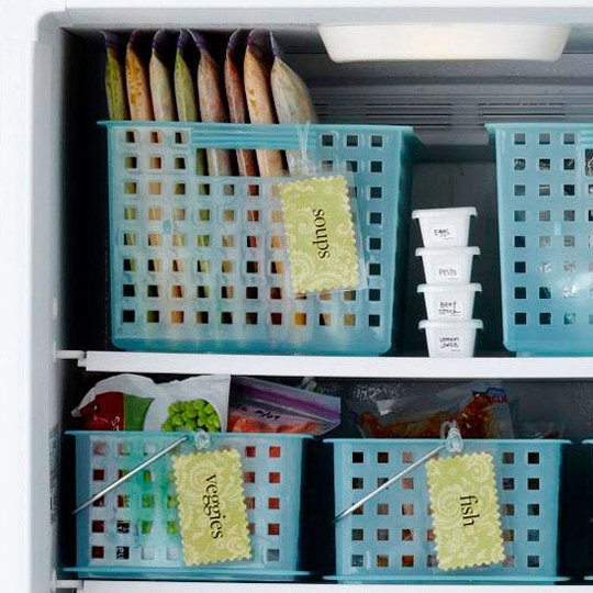 freezer organization