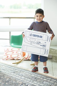 Boy with box