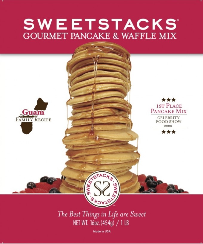 WIN SweetStacks Gourmet Pancake & Waffle Mix & Guam Banana Donut Mix