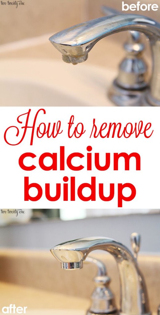 MOM Tip How to Remove Calcium Buildup 24/7 Moms