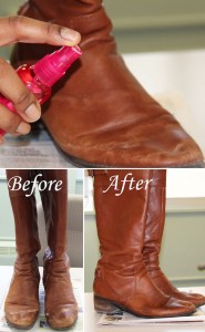 leather boots