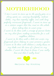 motherhood-printable
