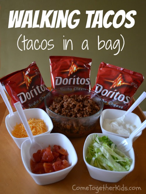 walking tacos