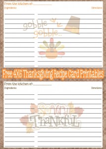 Free-4X6-Thanksgiving-Recipe-Card-Printables