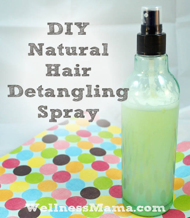 MOM Tip DIY Hair Detangling Spray 24/7 Moms