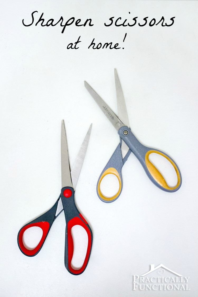 MOM Tip How to Sharpen Scissors at Home 24/7 Moms