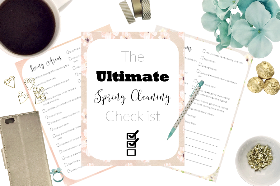 Free Ultimate Spring Cleaning Checklist Printables 24/7 Moms