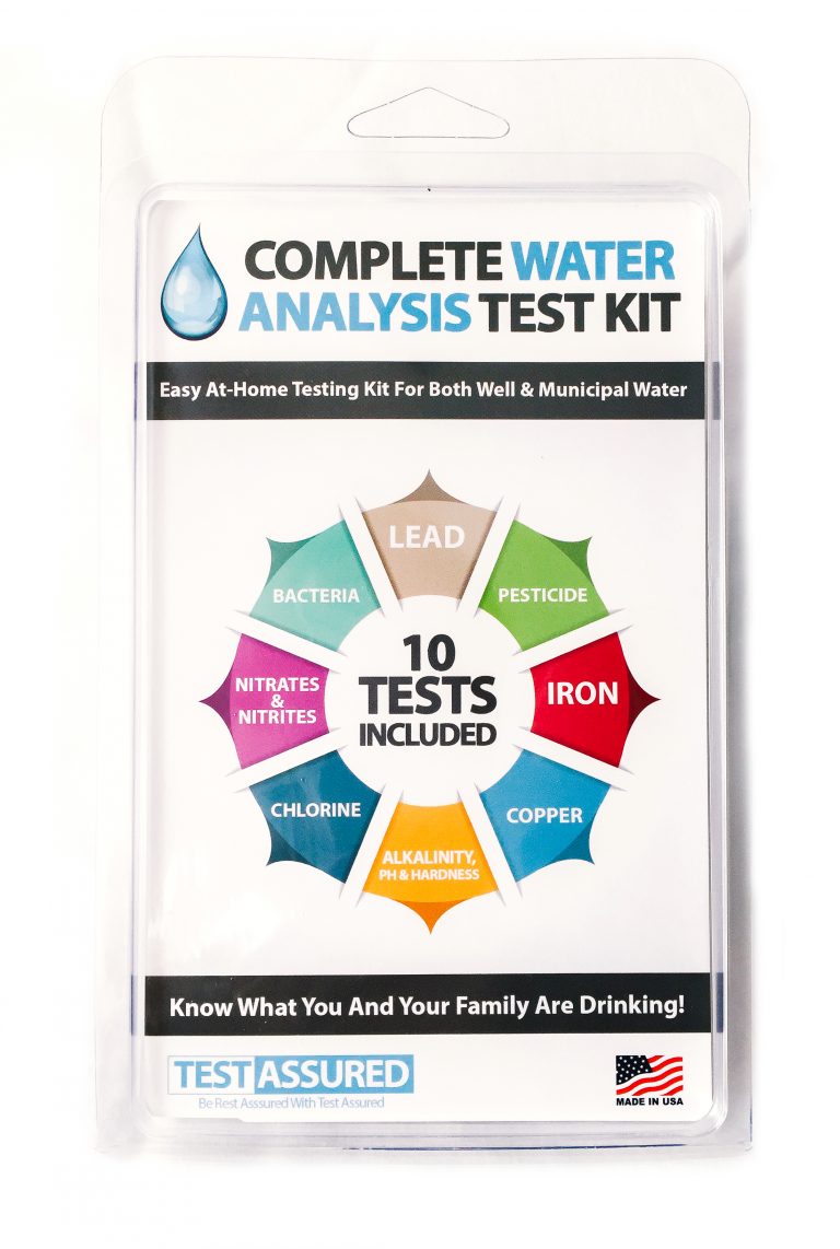 WIN TestAssured Complete Water Analysis Test Kit 24/7 Moms