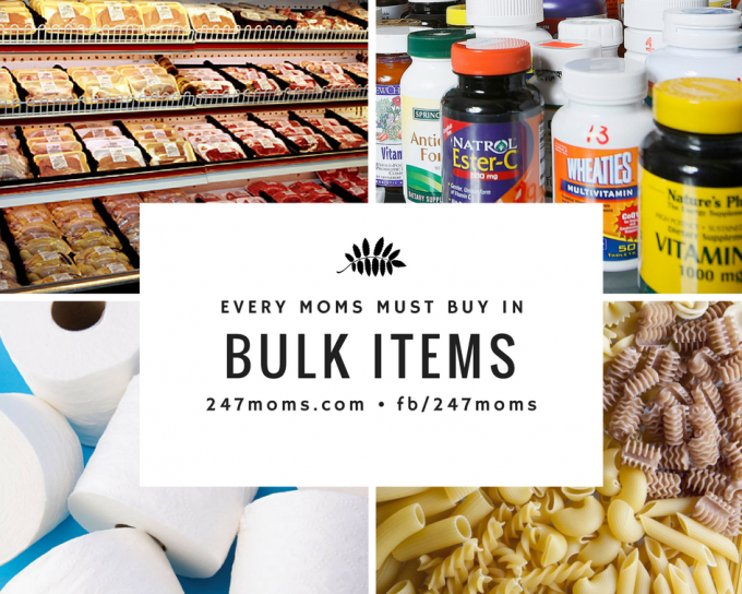 Every Moms Must Buy in Bulk Items 24/7 Moms