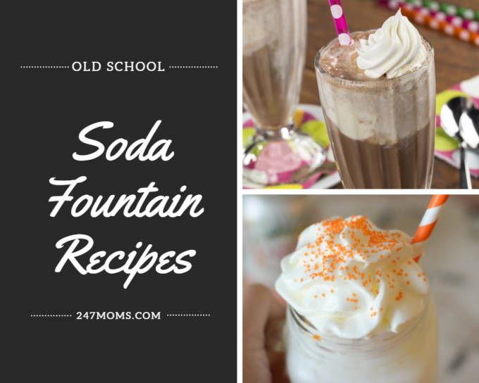 OldSchool Soda Fountain Recipes to Make 24/7 Moms