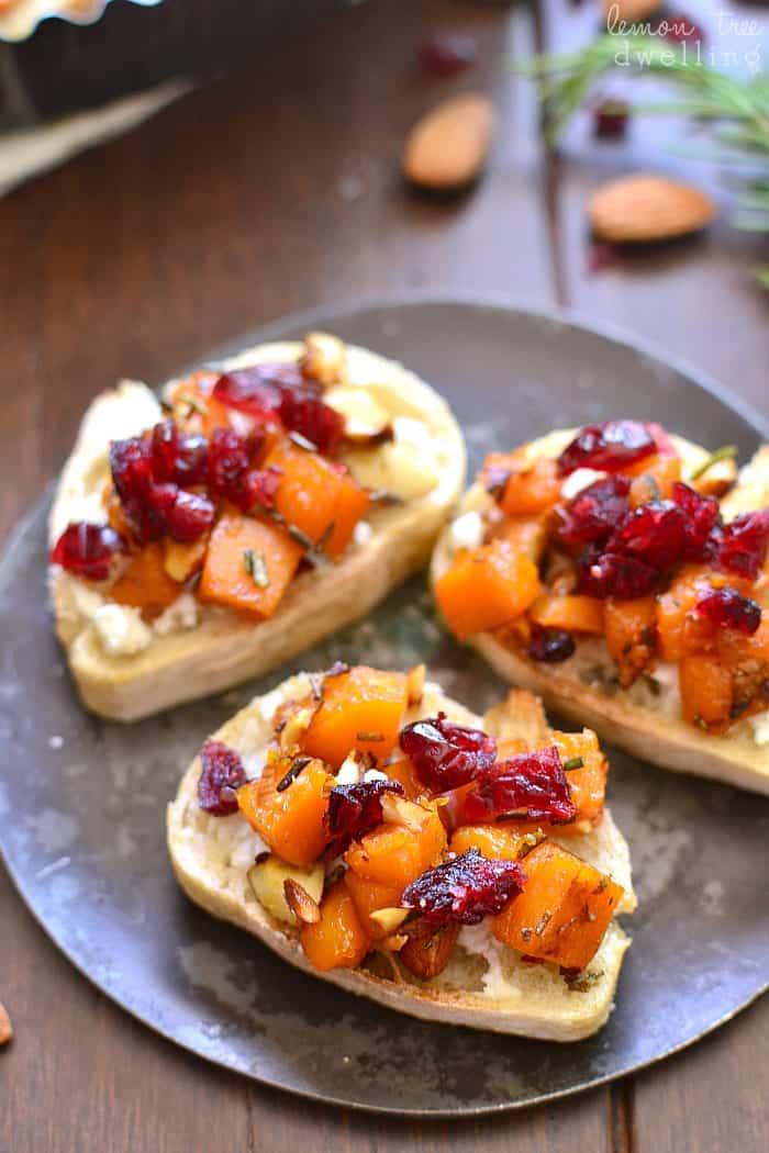 Butternut Squash Crostini 24/7 Moms