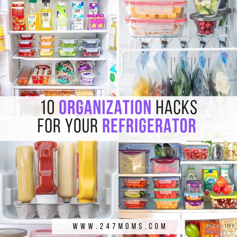 10 Organization Hacks for Your Refrigerator 24/7 Moms