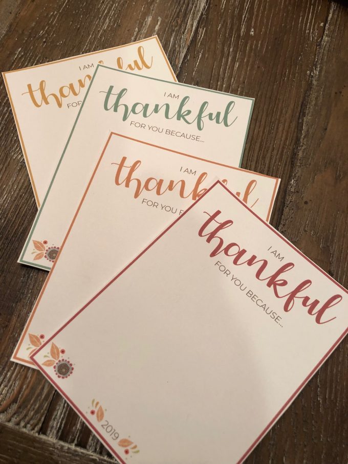 The I Am Thankful For You Tradition Free Printable 24 7 Moms
