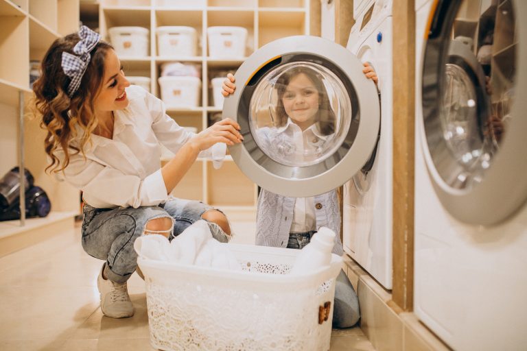 teach your child laundry