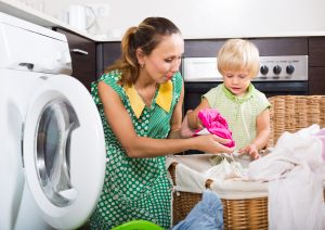 teach your child laundry