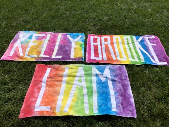 Day 37 TieDye Beach Towels {100 Days of Summer Fun} 24/7 Moms