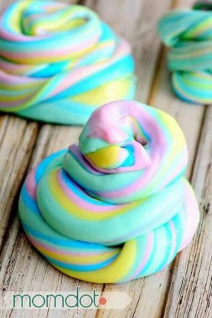 Day 62 Unicorn Poop Slime Recipe {100 Days of Summer Fun} 24/7 Moms