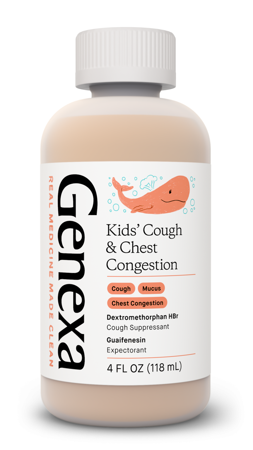 WIN Genexa's Kids' Cough and Chest Congestion & Sleepology Back to
