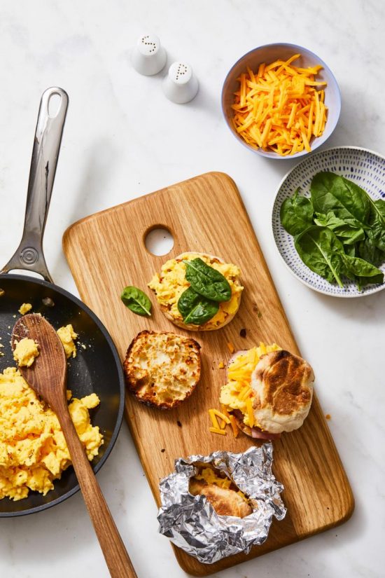 make-ahead-egg-sandwiches-1572019260 easy breakfast eggs recipes